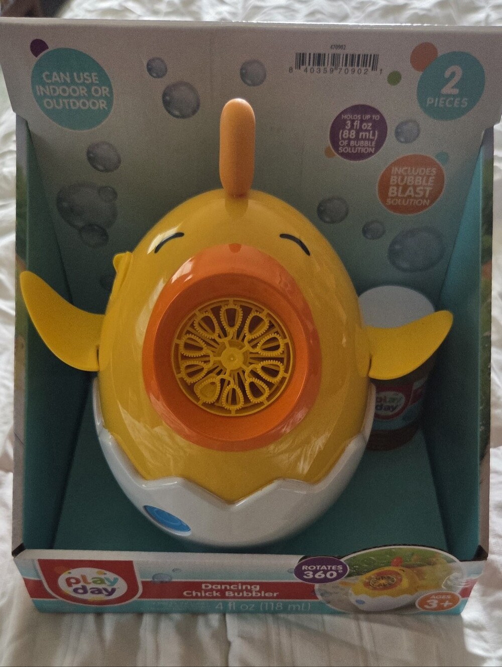NWT Play Day Dancing Chick Bubble Blower
